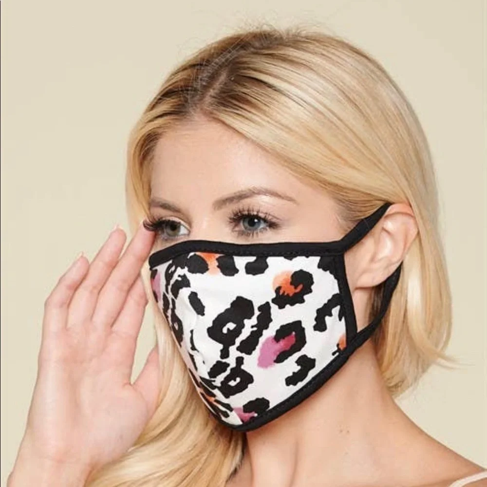 Animal Print Fashion Mask